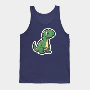 Cute Kawaii Dinosaur Tank Top